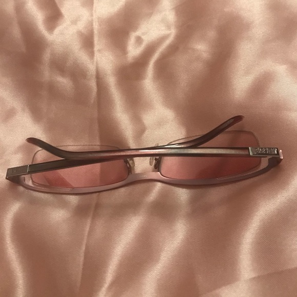 5/30% off - Just Cavalli pink y2k sunglasses rectangle amazing - Picture 3 of 4